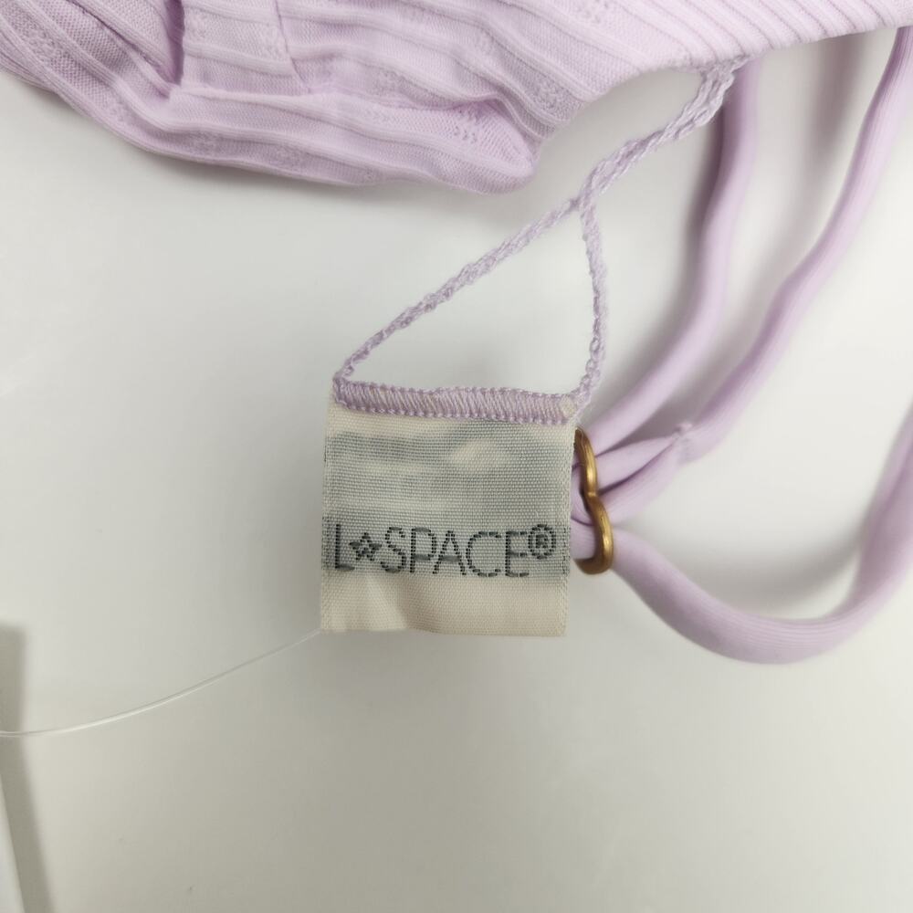 L*Space Siren Bikini Top in Peony Purple Size Small NWT - Picture 6 of 6